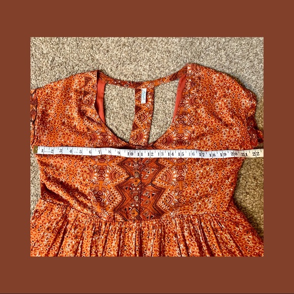 Free People Sundown Boho T-back Dress - Picture 5 of 8